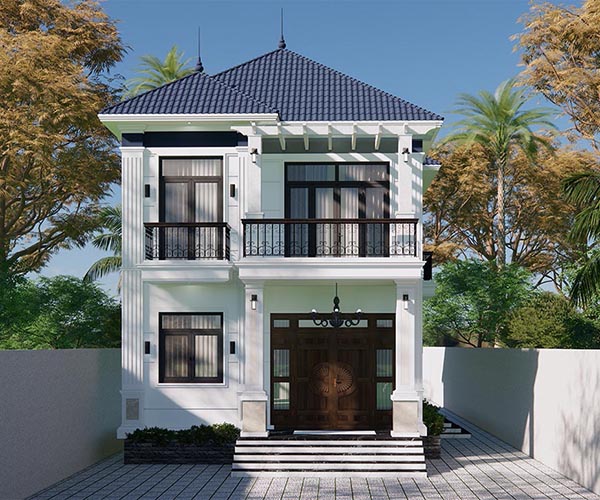 Bàn giao biệt thự 2 tầng tại TP Tân Uyên Bình Dương