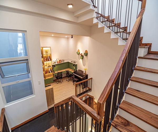 Nguyên tắc thiết kế cầu thang trong thi công nhà phố trọn gói