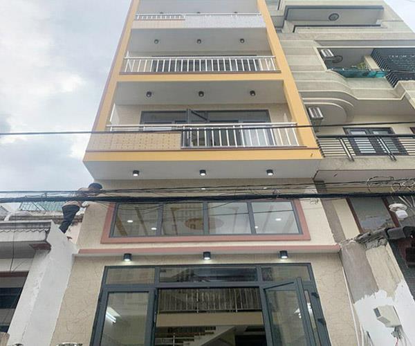 Bàn giao công trình xây nhà trọn gói nhà 5 tầng chủ đầu tư Phi Anh Hào – Q. Gò Vấp