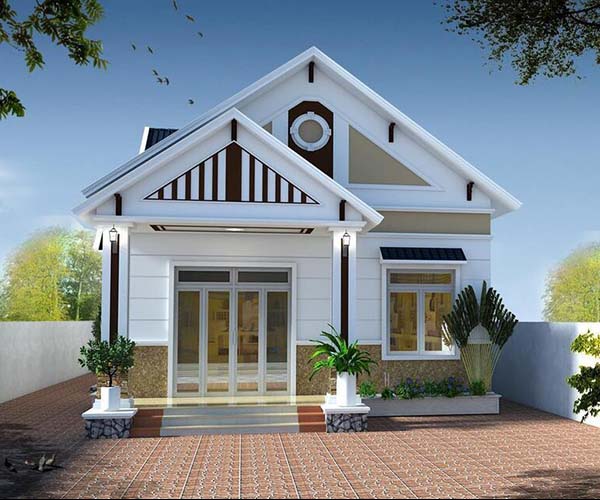 Những mẫu nhà cấp 4 có gác lửng đẹp