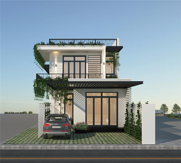 5 mẫu nhà ống đẹp 2 tầng được yêu thích nhất 2025