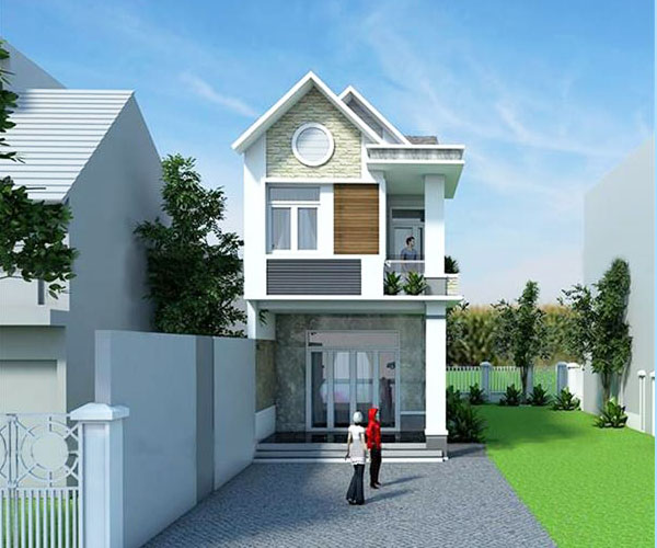 Tổng hợp các mẫu nhà phố 2 tầng mặt tiền 5m được yêu thích