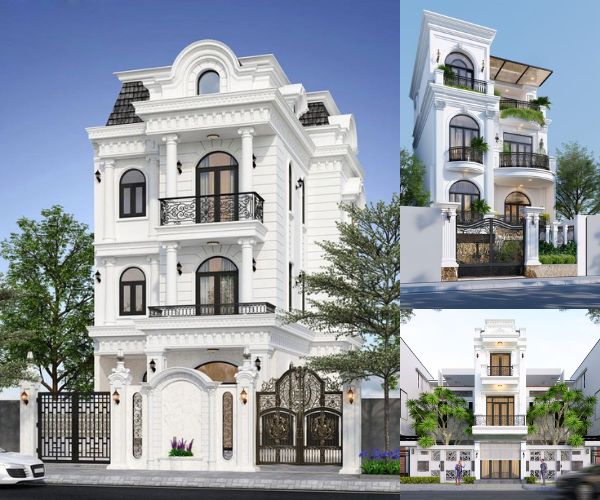 Tư vấn xây nhà Tân Cổ Điển: Tư vấn thiết kế, Bảng giá thi công, Chọn nhà thầu uy tín