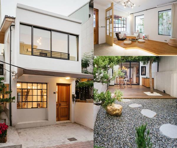 Mẫu nhà phố 2 tầng đơn giản dành cho các cặp vợ chồng mới cưới