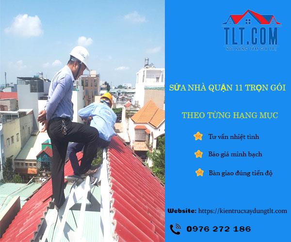 Báo giá dịch vụ sửa chữa nhà quận 11 – Tiết kiệm cho mọi nhà