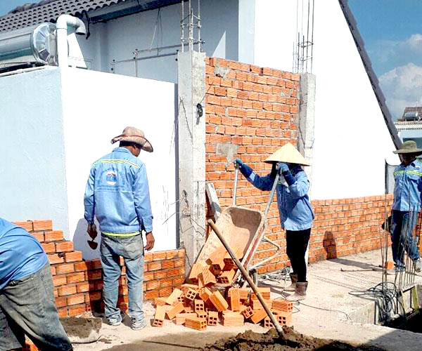 Các bước quy trình xây dựng một căn nhà