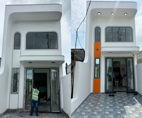 Dự án bàn giao nhà gác lửng hiện đại tại Củ Chi 