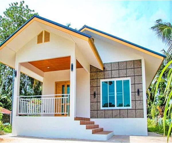 Nhà 1 tầng phong cách hiện đại 2 phòng ngủ và 1 nhà vệ sinh