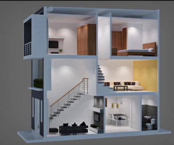 Những mẫu nhà phố có tầng lửng đẹp và thời thượng nhất năm 2025