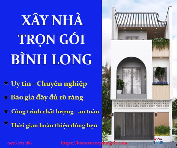 GIÁ XÂY NHÀ TRỌN GÓI BÌNH LONG - NHÀ THẦU THI CÔNG XÂY DỰNG NHÀ TỈNH BÌNH PHƯỚC