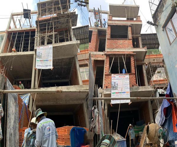 Giá xây dựng  phần thô và nhân công hoàn thiện – Quy trình xây thô nhà phố trọn gói