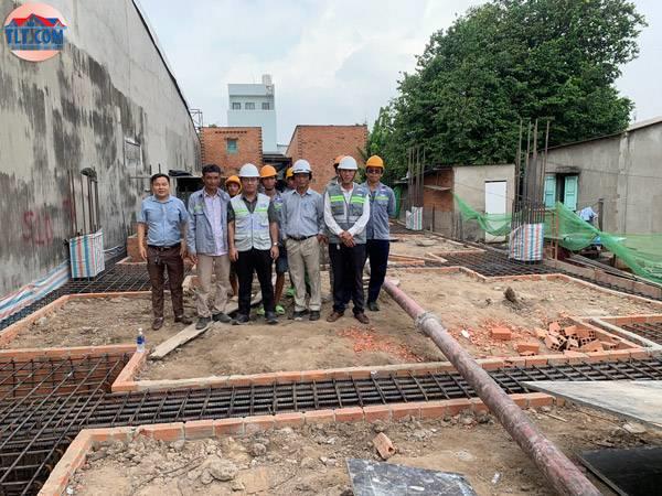 Thi công móng cho nhà có sàn vượt nhịp ngang 8m