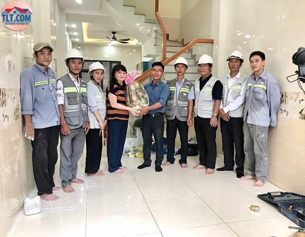 Bàn giao công trình xây nhà trọn gói – Cô Tuyết