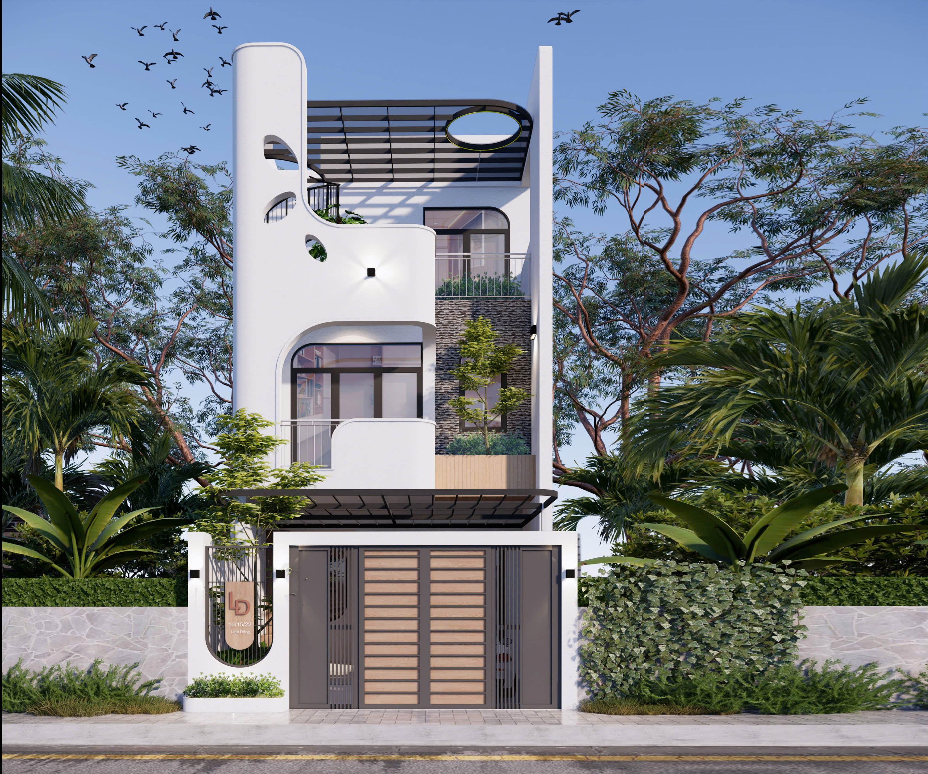 Thi Công Nhà Phố Hiện Đại Tại Thủ Đức | Xây Dựng & Hoàn Thiện Trọn Gói