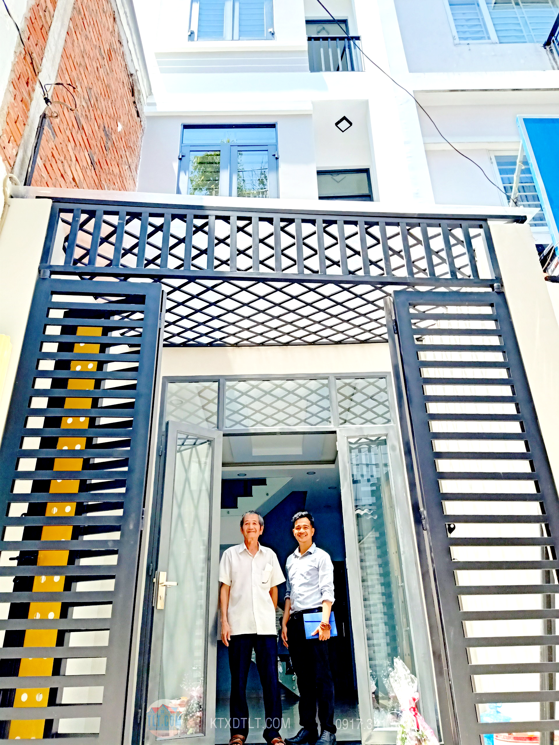 Xây nhà phố trọn gói phong cách hiện đại