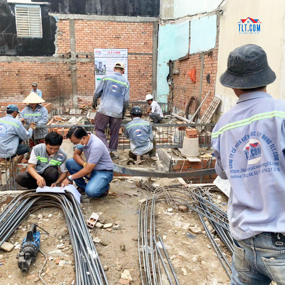 quy trình xây dựng nhà phần thô tphcm