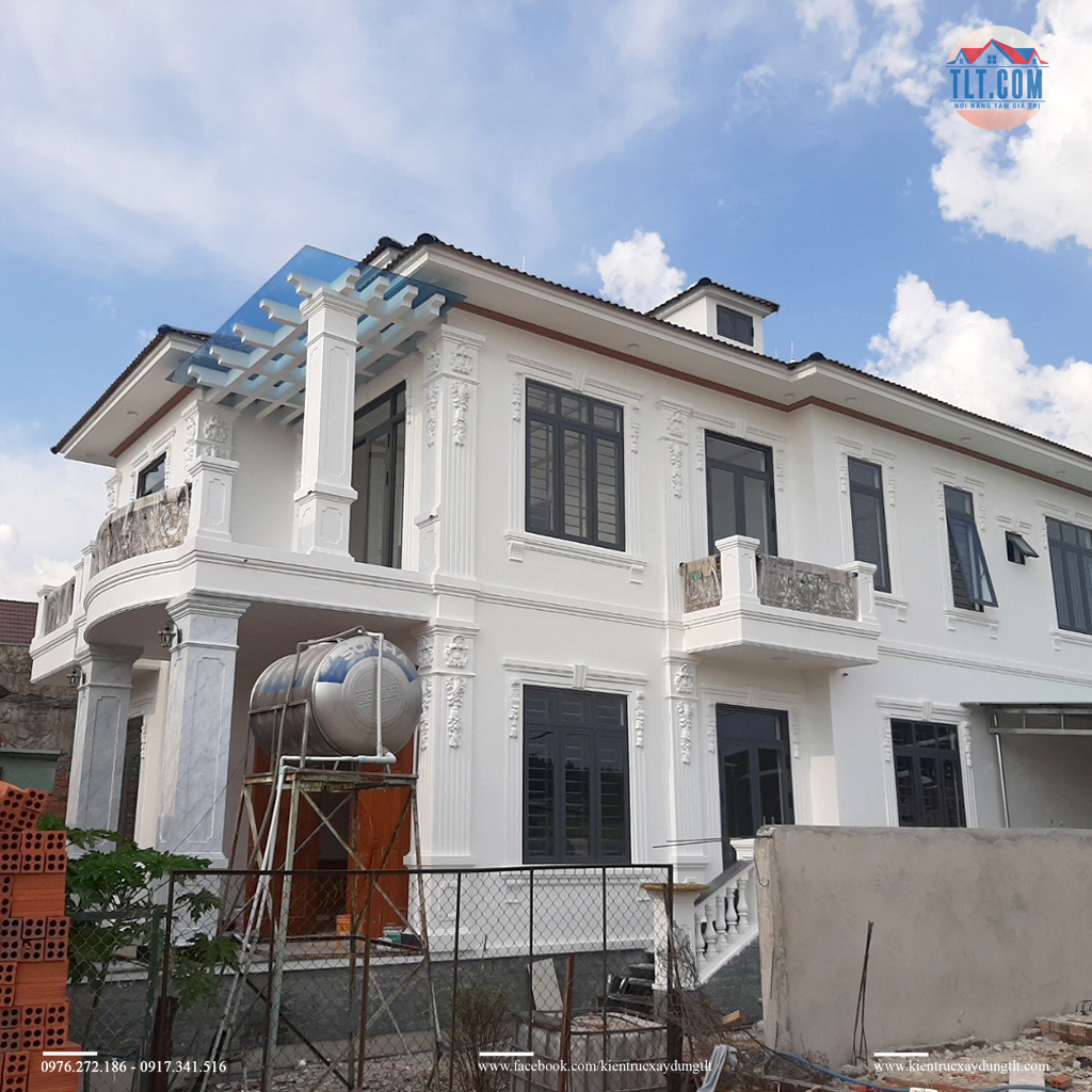 Thi công biệt thự mái Nhật tại Bình Phước