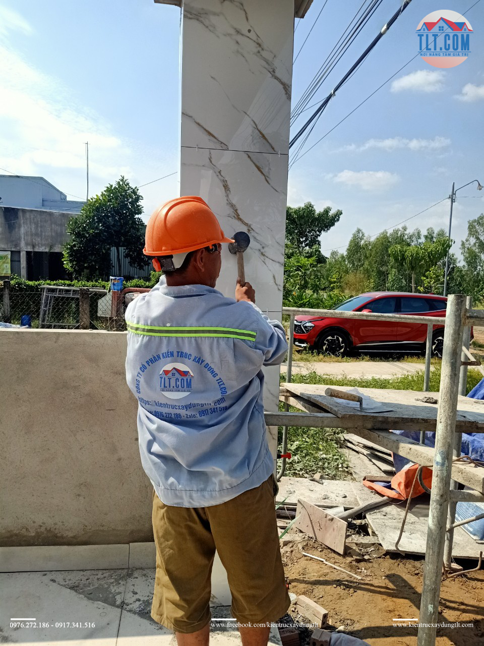 Thi công hạng mục ốp lát gạch 