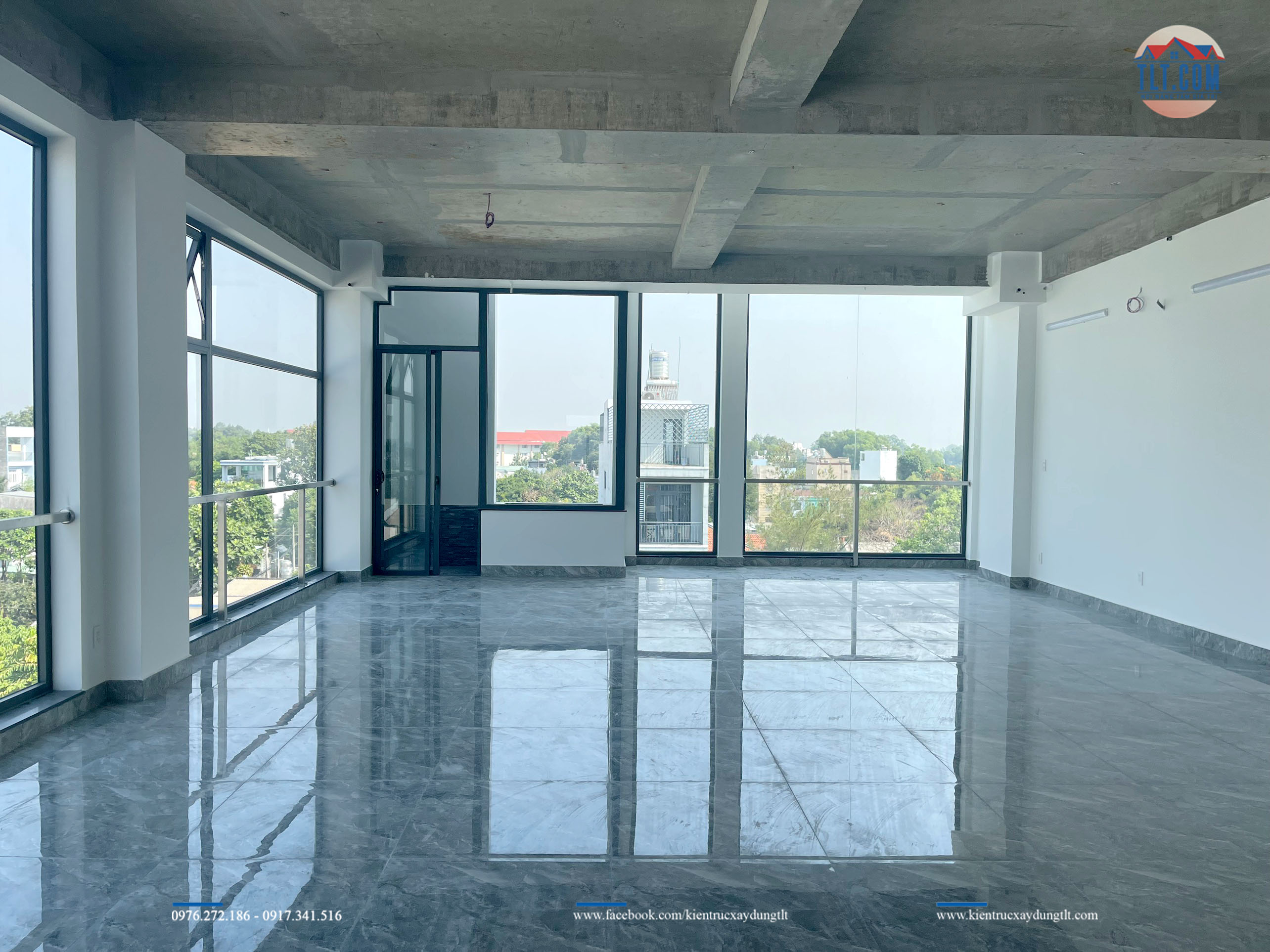 không gian nội thất bên trong ngôi nhà