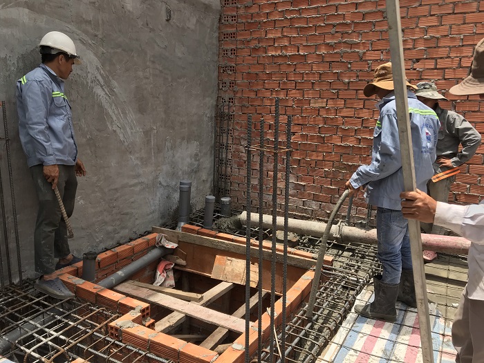 Hình ảnh công trình xây nhà trọn gói hcm