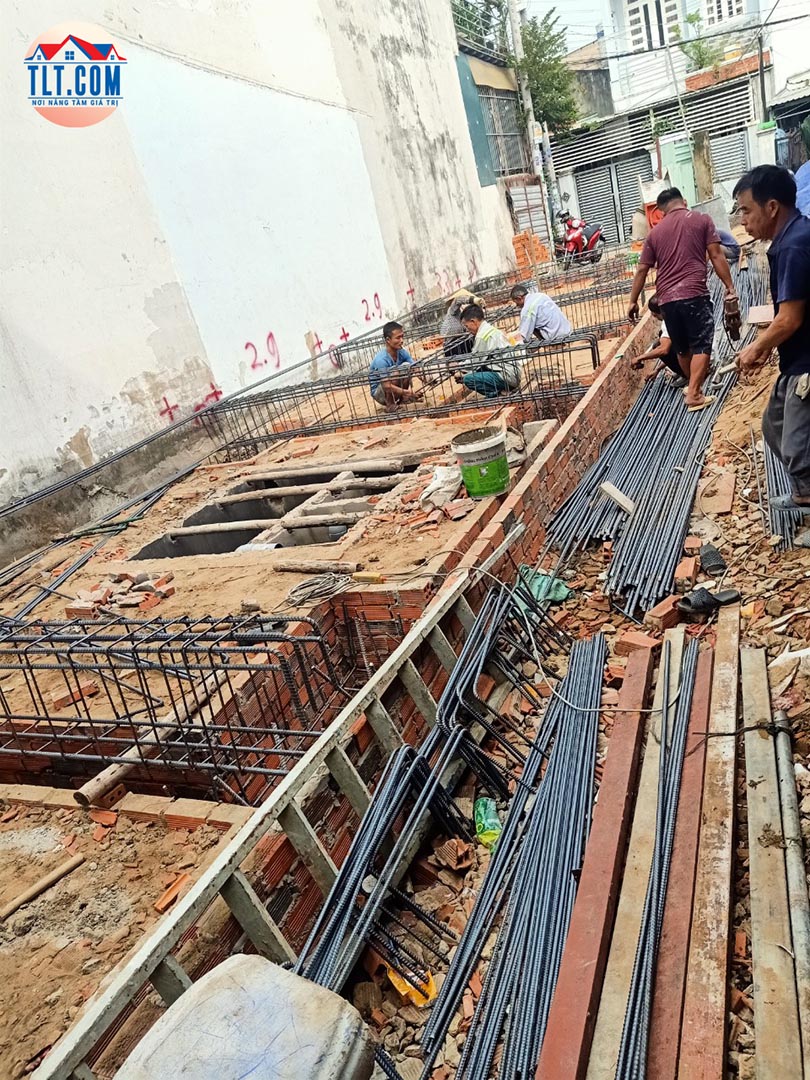 Đổ bê tông xây dựng nhà