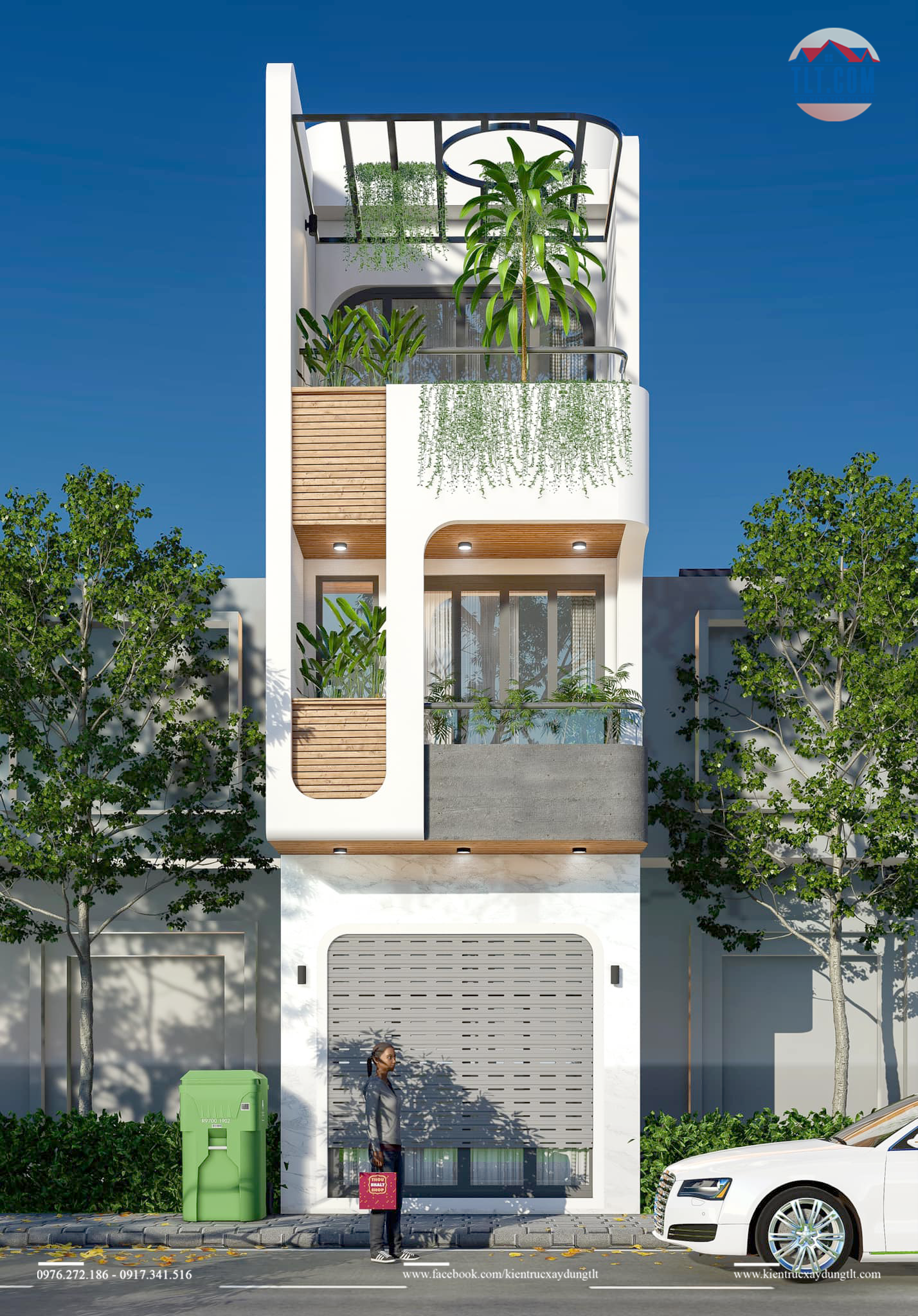 Báo giá xây dựng biệt thự trọn gói quận 8