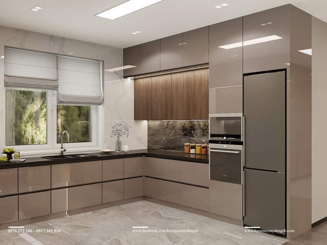 Thi công nội thất nhà phố hiện đại