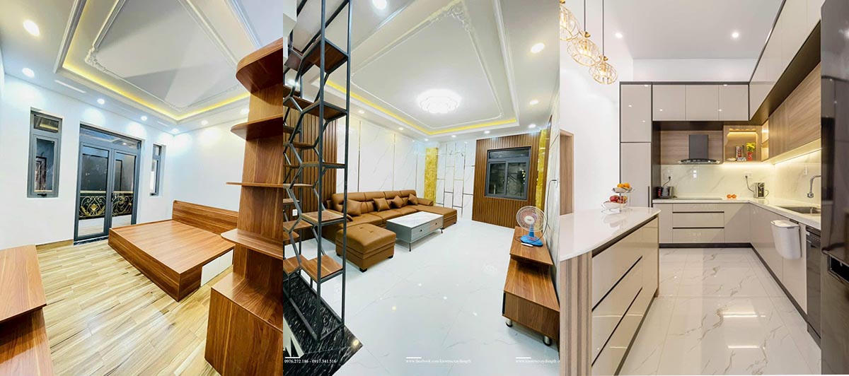 Mẫu nhà 1 trệt 1 lầu đẹp