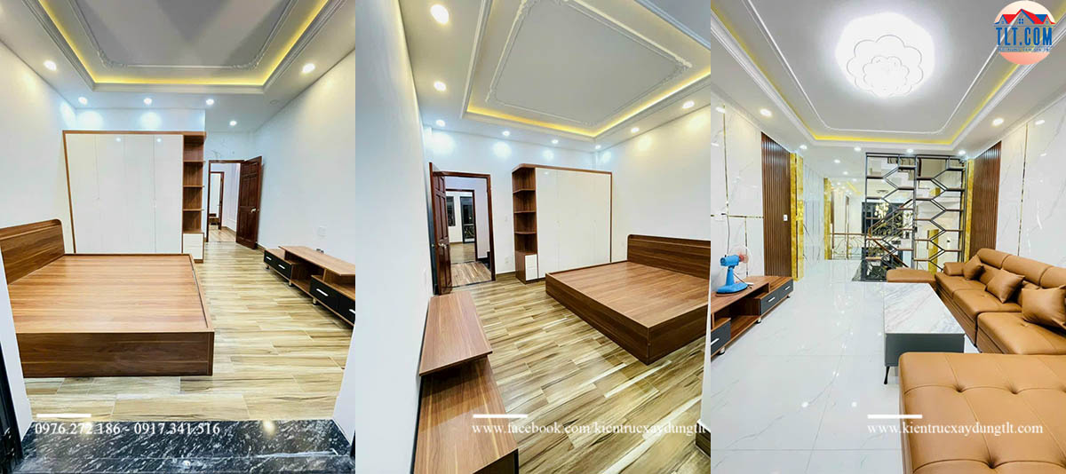 Công trình hoàn thiện thi công nhà ở 