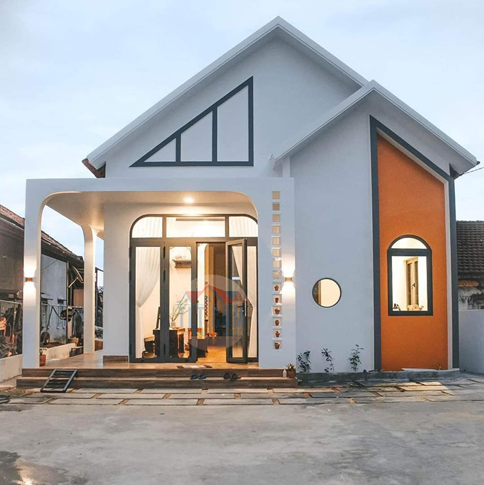 Thi công xây nhà cấp 4 trọn gói tại Bến Lức, Long An.