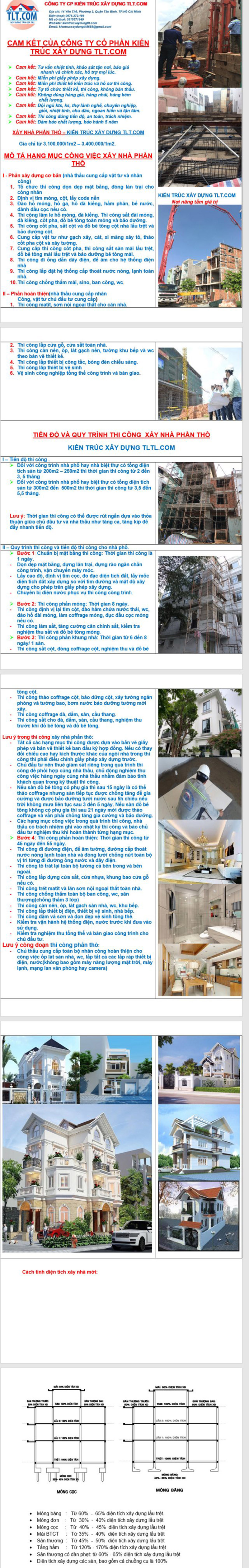 Dịch vụ xây nhà phần thô là gì