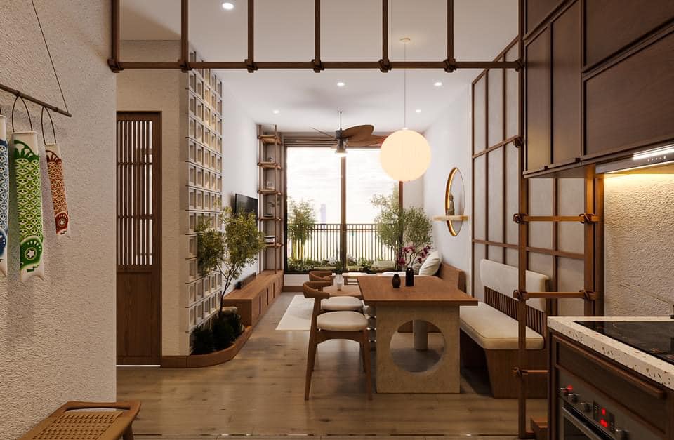 không gian nội thất nhà