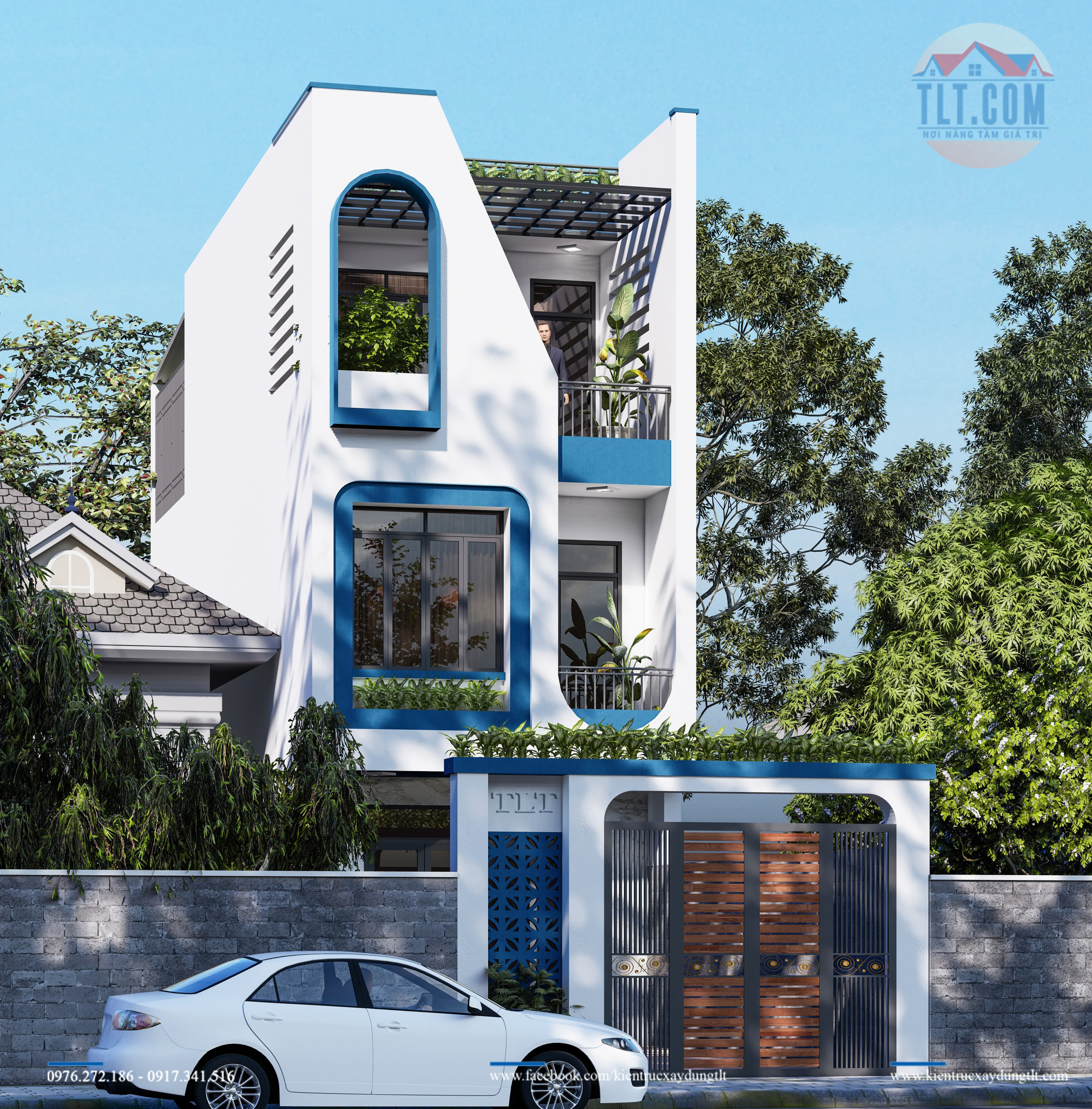 Mẫu nhà ống 3 tầng chi phí thấp