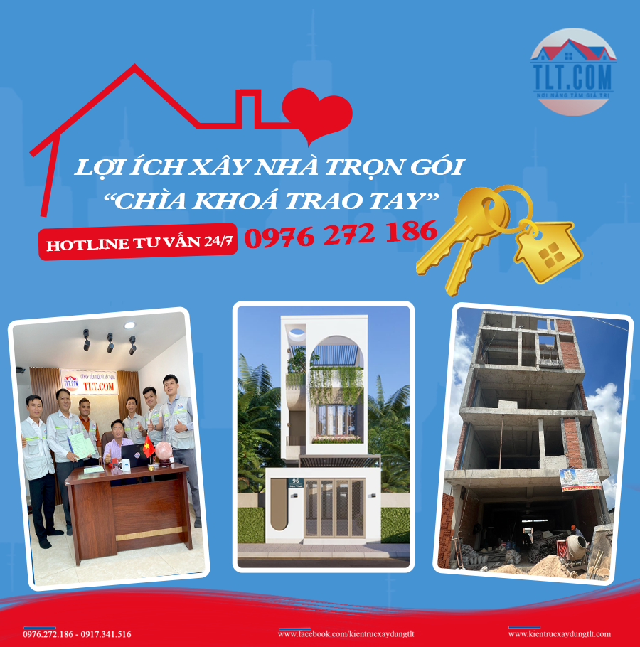 Lợi ích khi sử dụng dịch vụ xây nhà trọn gói