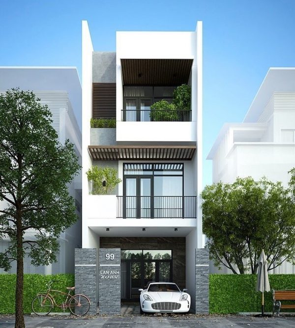 Mẫu nhà 3 tầng vừa đẹp vừa hợp phong thủy