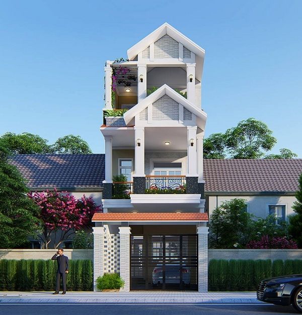 Mẫu nhà 3 tầng vừa đẹp vừa hợp phong thủy