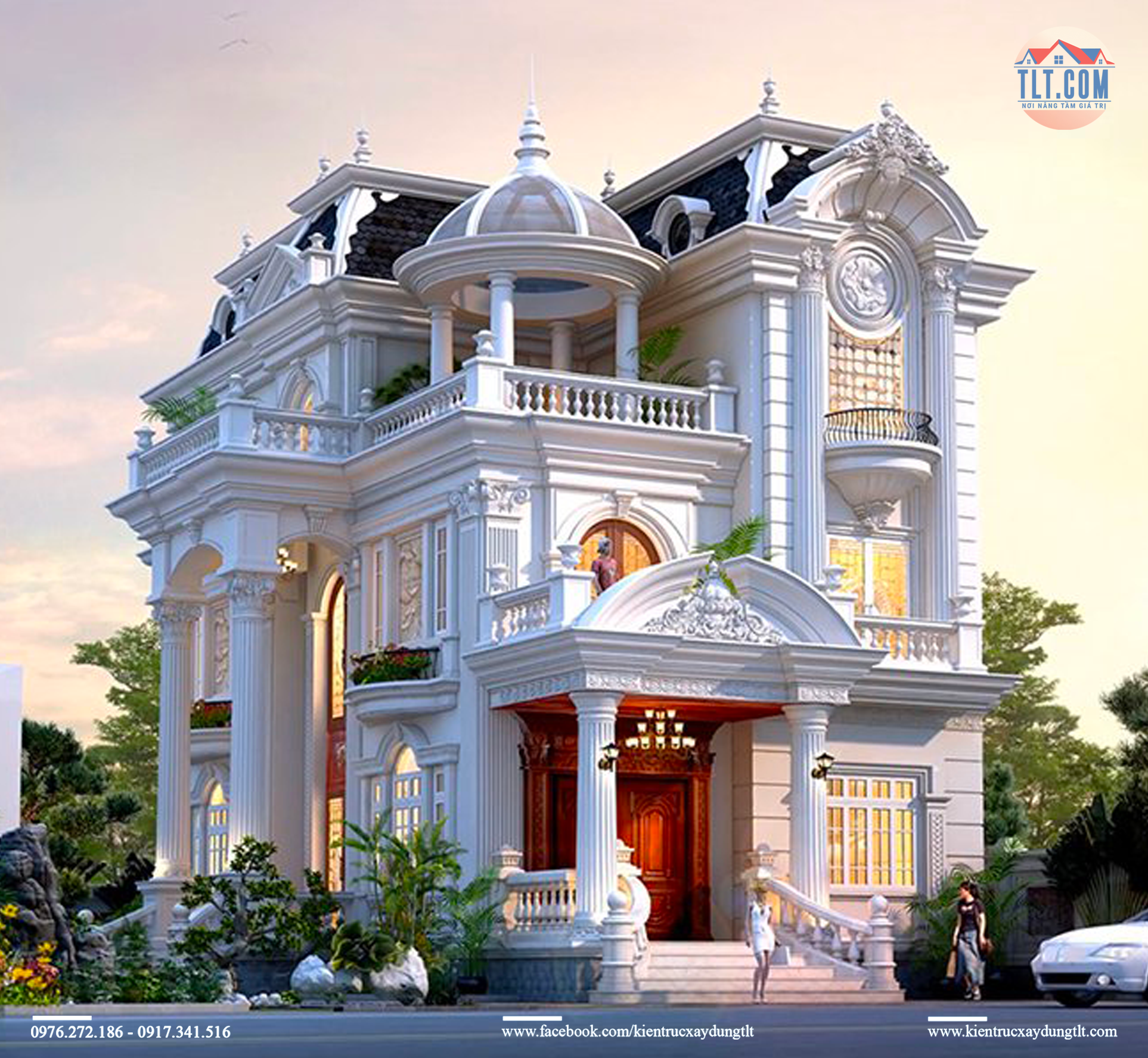 Biệt thự phong cách cổ điển