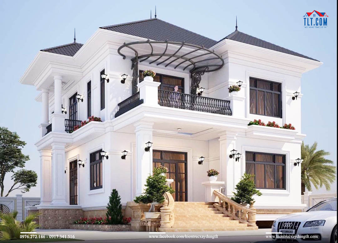 Xây dựng nhà biệt thự đẹp sang trọng