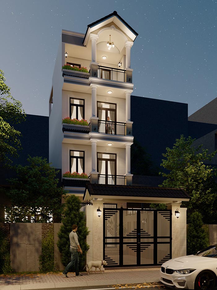 Bạn đã chọn cho mình mẫu nhà nào phù hợp chưa? Hãy cùng TLT tham khảo mẫu nhà 1 trệt 3 lầu.