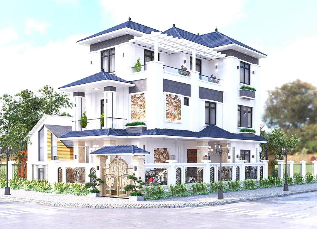 xây nhà biệt thự