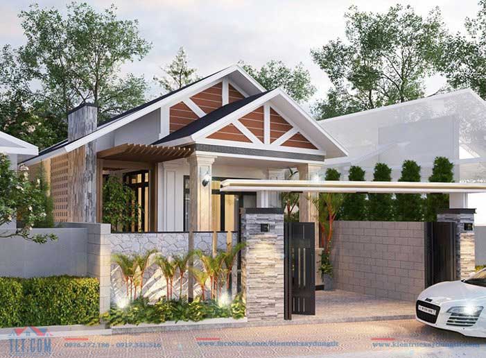 Xây dựng mẫu nhà cấp 4 mái thái