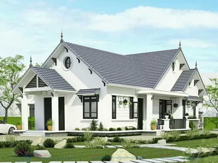 Mẫu nhà cấp 4 đẹp tại Long An