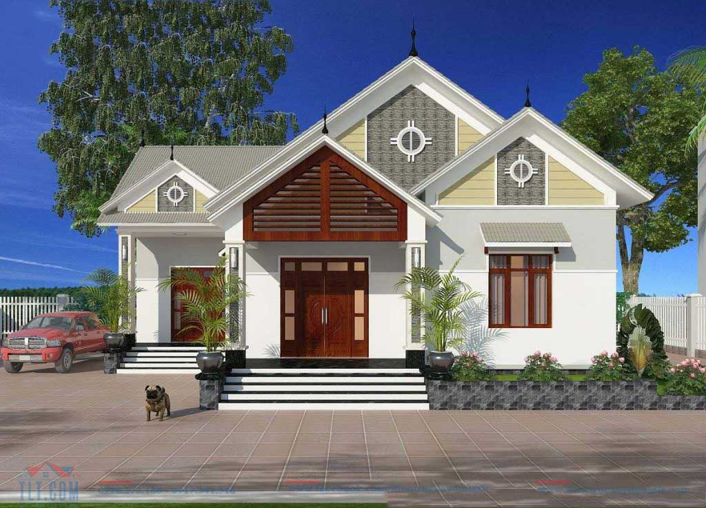 Nhà cấp 4 3 phòng ngủ