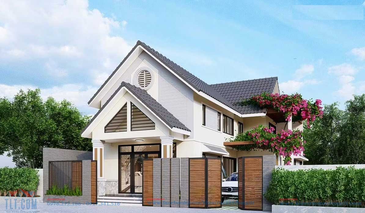 Nhà cấp 4 mái thái hiện đại ở nông thôn và thành thị