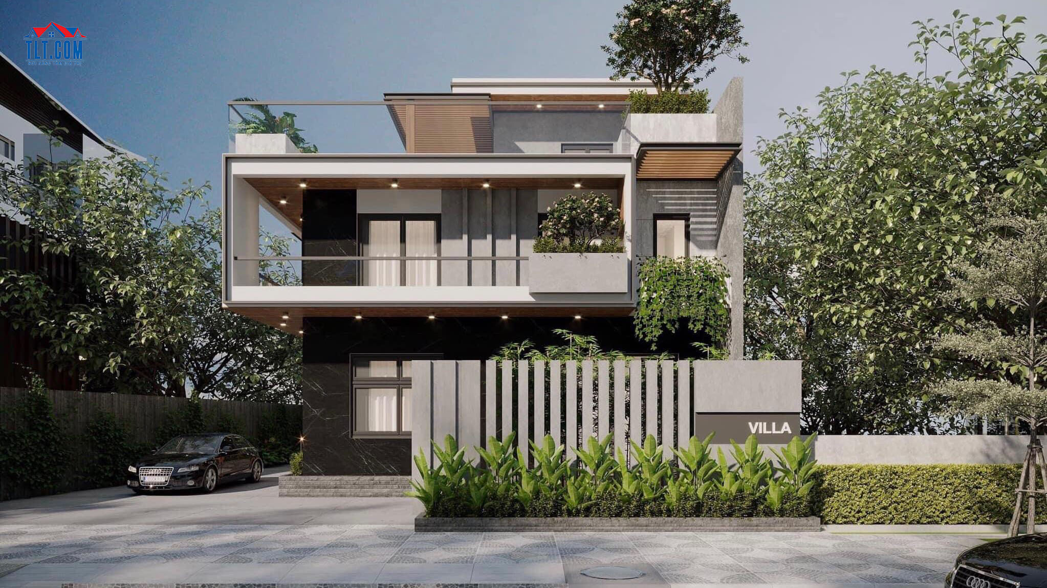 Mẫu thiết kế nhà phong cách hiện đại