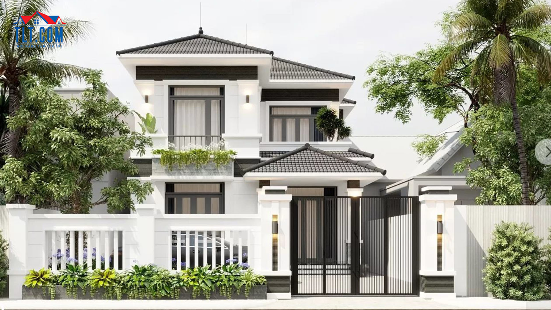 Mẫu thiết kế nhà phong cách hiện đại