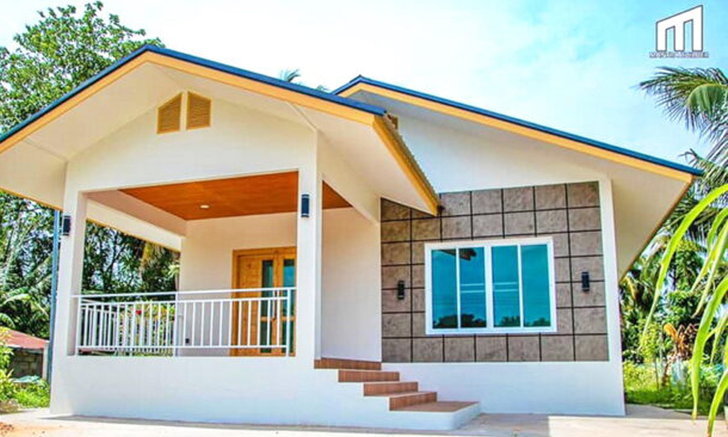 Mẫu nhà 1 tầng phong cách hiện đại