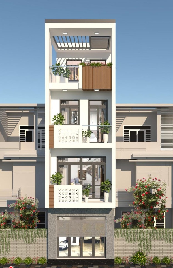 Mẫu thiết kế nhà phố đẹp