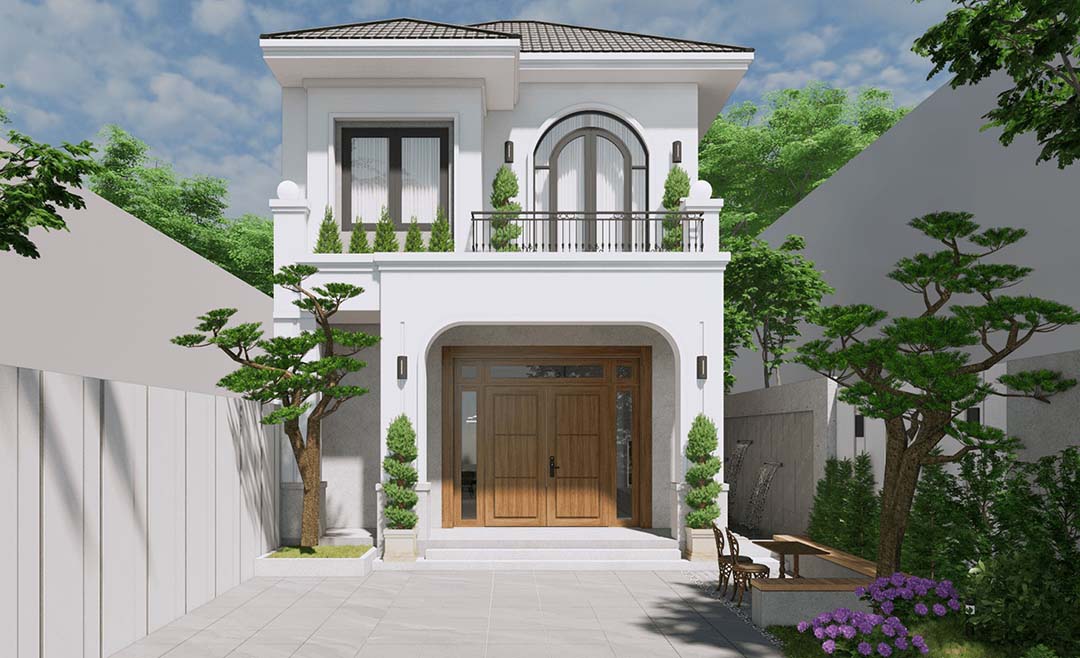 Nhà ống có gác lửng