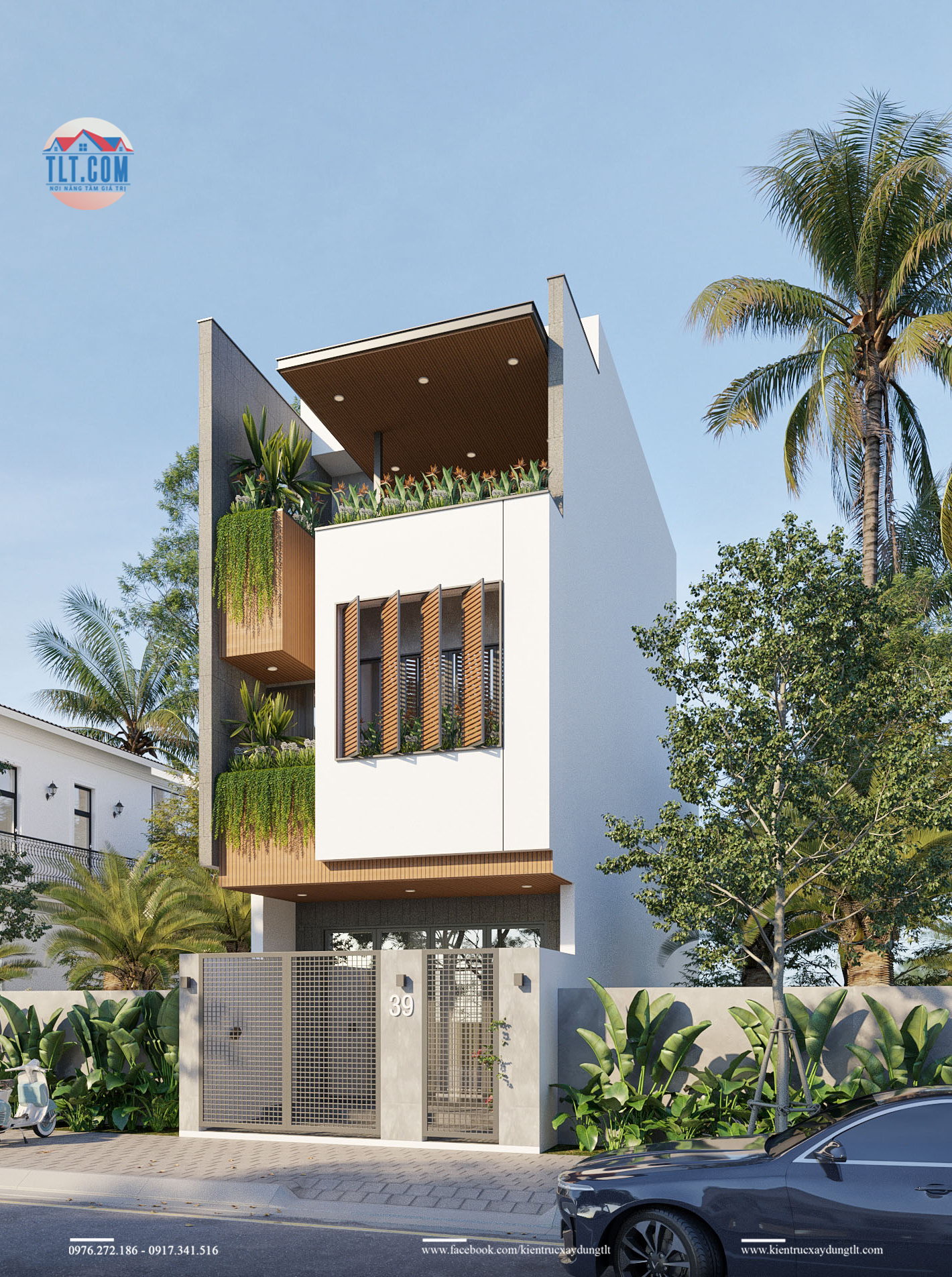 Giá thiết kế xây dựng nhà phố quận 8